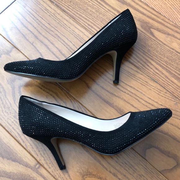 Sparkly black heels - Picture 5 of 6